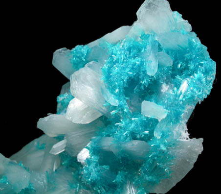 Cavansite with Stilbite-Ca from Wagholi Quarry, Maharashtra, India