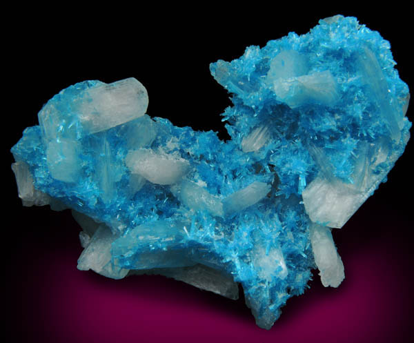 Cavansite with Stilbite-Ca from Wagholi Quarry, Maharashtra, India