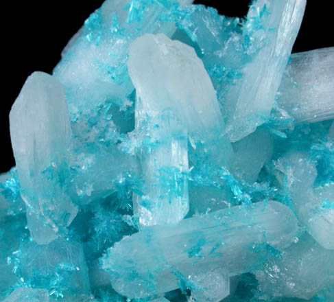 Cavansite with Stilbite-Ca from Wagholi Quarry, Maharashtra, India