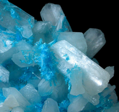 Cavansite with Stilbite-Ca from Wagholi Quarry, Maharashtra, India