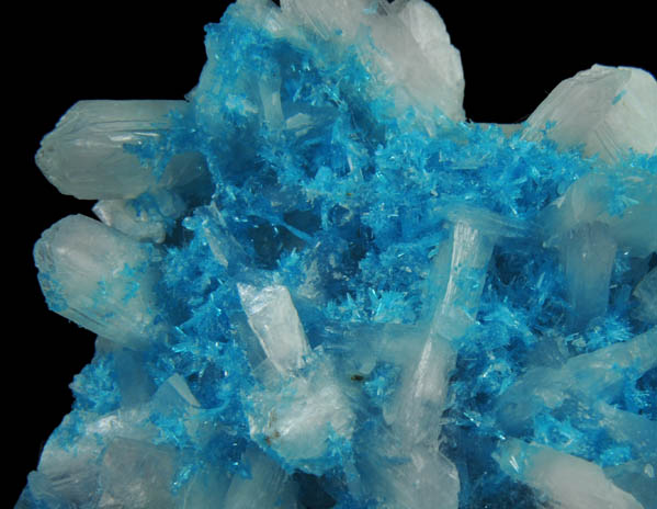 Cavansite with Stilbite-Ca from Wagholi Quarry, Maharashtra, India