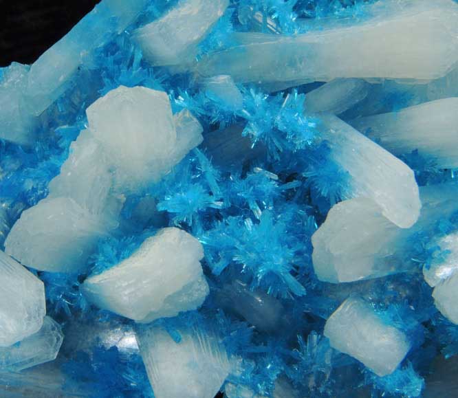 Cavansite with Stilbite-Ca from Wagholi Quarry, Maharashtra, India