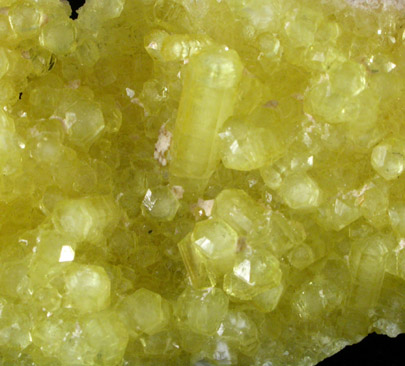 Ettringite from Wessels Mine, Kalahari Manganese Field, Northern Cape Province, South Africa