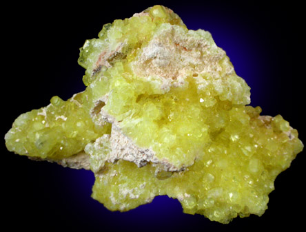 Ettringite from Wessels Mine, Kalahari Manganese Field, Northern Cape Province, South Africa