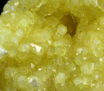 Ettringite from Wessels Mine, Kalahari Manganese Field, Northern Cape Province, South Africa