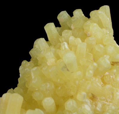 Ettringite from Wessels Mine, Kalahari Manganese Field, Northern Cape Province, South Africa