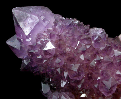 Quartz var. Amethyst from Boekenhouthoek area, Mpumalanga Province, South Africa