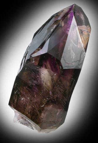 Quartz var. Smoky Amethyst from Tafelkop, Goboboseb Mountains, 27 km west of Brandberg Mountain, Erongo region, Namibia