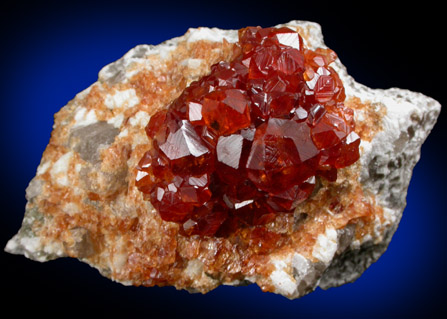 Spessartine Garnet from Tongbei-Yunling District, Fujian Province, China