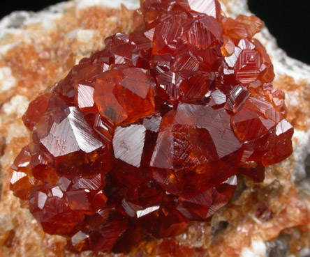 Spessartine Garnet from Tongbei-Yunling District, Fujian Province, China