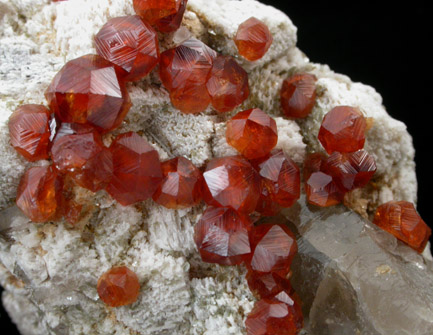 Spessartine Garnet from Putian, Tongbei-Yunling District, Fujian Province, China