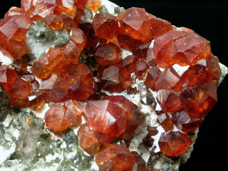 Spessartine Garnet from Putian, Tongbei-Yunling District, Fujian Province, China