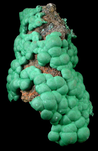 Malachite from Lubumbashi, Katanga Copperbelt, Haut-Katanga Province, Democratic Republic of the Congo