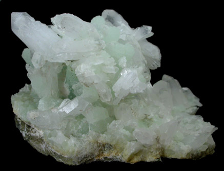 Prehnite and Quartz from Alanje Mine, Wada, Baluchistan, Pakistan