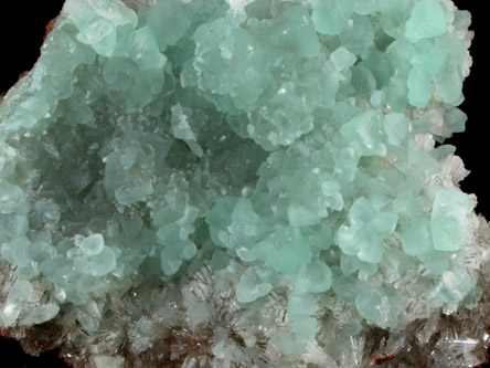 Smithsonite with Hemimorphite from San Antonio Mine, Level 8, Santa Eulalia District, Chihuahua, Mexico