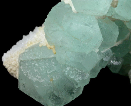Fluorite from Deer Trail Mine, Deer Trail Mountain-Alunite Ridge mining area, 8 km SSW of Marysvale, Piute County, Utah