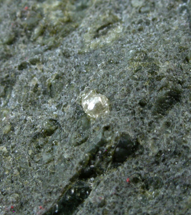 Diamond in Kimberlite from Red Flag #2 Mine, Mengyin, Shandong Province, China