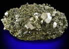 Pyrite with Epidote from Karzamkul Mine, 90 km from Rudniy, Kazakhstan