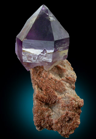 Quartz var. Amethyst from Balkhash Lake, near Preozersk, Karaganda Oblast, Kazakhstan