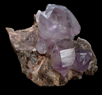 Quartz var. Amethyst from Balkhash Lake, near Preozersk, Karaganda Oblast, Kazakhstan