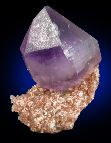 Quartz var. Amethyst from Balkhash Lake, near Preozersk, Karaganda Oblast, Kazakhstan