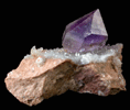 Quartz var. Amethyst from Balkhash Lake, near Preozersk, Karaganda Oblast, Kazakhstan