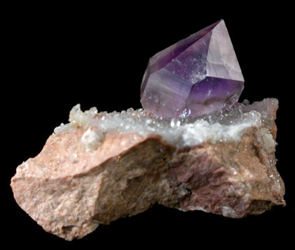 Quartz var. Amethyst from Balkhash Lake, near Preozersk, Karaganda Oblast, Kazakhstan