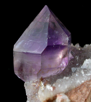 Quartz var. Amethyst from Balkhash Lake, near Preozersk, Karaganda Oblast, Kazakhstan