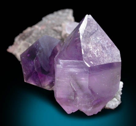 Quartz var. Amethyst Quartz from Balkhash Lake, near Preozersk, Karaganda Oblast, Kazakhstan