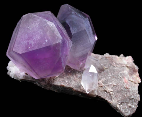 Quartz var. Amethyst Quartz from Balkhash Lake, near Preozersk, Karaganda Oblast, Kazakhstan