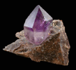 Quartz var. Amethyst from Balkhash Lake, near Preozersk, Karaganda Oblast, Kazakhstan