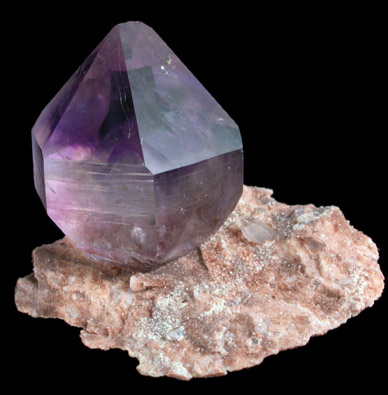 Quartz var. Amethyst from Balkhash Lake, near Preozersk, Karaganda Oblast, Kazakhstan