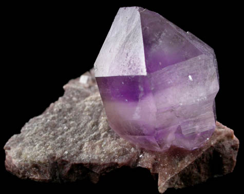 Quartz var. Amethyst Quartz from Balkhash Lake, near Preozersk, Karaganda Oblast, Kazakhstan