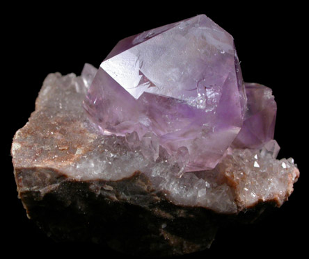 Quartz var. Amethyst from Balkhash Lake, near Preozersk, Karaganda Oblast, Kazakhstan