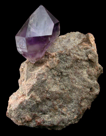 Quartz var. Amethyst from Balkhash Lake, near Preozersk, Karaganda Oblast, Kazakhstan