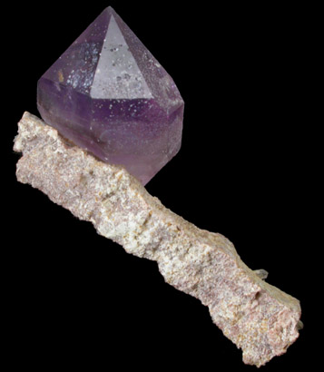 Quartz var. Amethyst from Balkhash Lake, near Preozersk, Karaganda Oblast, Kazakhstan