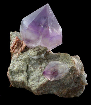 Quartz var. Amethyst from Balkhash Lake, near Preozersk, Karaganda Oblast, Kazakhstan