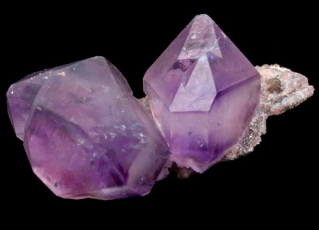 Quartz var. Amethyst from Balkhash Lake, near Preozersk, Karaganda Oblast, Kazakhstan