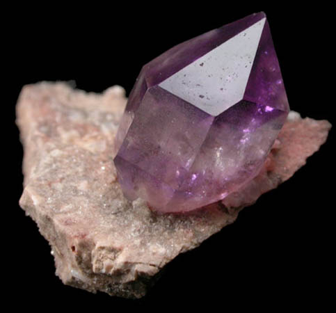 Quartz var. Amethyst Quartz from Balkhash Lake, near Preozersk, Karaganda Oblast, Kazakhstan