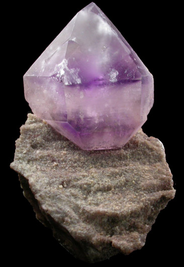 Quartz var. Amethyst Quartz from Balkhash Lake, near Preozersk, Karaganda Oblast, Kazakhstan