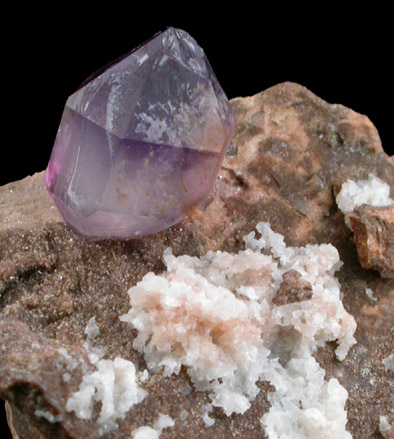 Quartz var. Amethyst from Balkhash Lake, near Preozersk, Karaganda Oblast, Kazakhstan