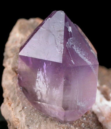 Quartz var. Amethyst from Balkhash Lake, near Preozersk, Karaganda Oblast, Kazakhstan