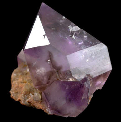 Quartz var. Amethyst from Balkhash Lake, near Preozersk, Karaganda Oblast, Kazakhstan