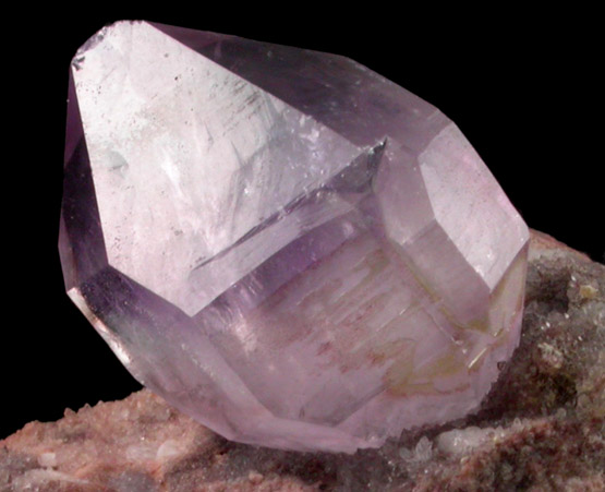 Quartz var. Amethyst Quartz from Balkhash Lake, near Preozersk, Karaganda Oblast, Kazakhstan