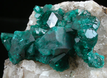 Dioptase from Altyn-Tyube, 66 km east of Karagandy, Karaganda Oblast', Kazakhstan (Type Locality for Dioptase)