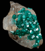 Dioptase from Altyn-Tyube, 66 km east of Karagandy, Karaganda Oblast', Kazakhstan (Type Locality for Dioptase)