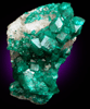 Dioptase from Altyn-Tyube, 66 km east of Karagandy, Karaganda Oblast', Kazakhstan (Type Locality for Dioptase)