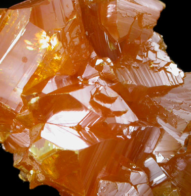 Orpiment from Twin Creeks Mine, Cut 62, Humboldt County, Nevada