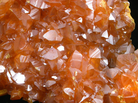 Orpiment from Twin Creeks Mine, Cut 62, Humboldt County, Nevada