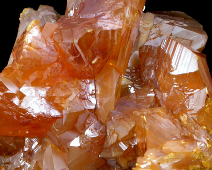 Orpiment from Twin Creeks Mine, Cut 62, Humboldt County, Nevada